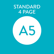 Show details for A5 Standard 4 Page